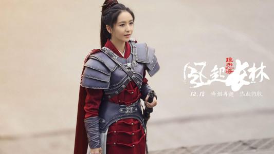 高清中国内地新疆伊犁影视女演员佟丽娅美艳性感高清桌面壁纸第2张