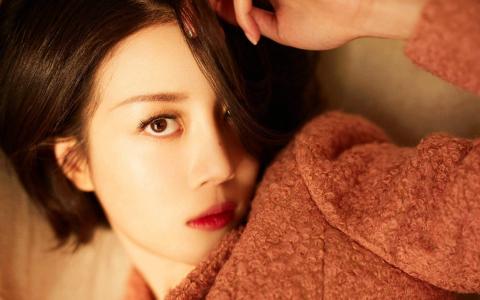 高清北京美女李溪芮时尚风格写真图片桌面壁纸第1张