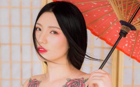 女孩子胸部精灵纹身图案_胸部纹身图案大全_纹身图吧第2张