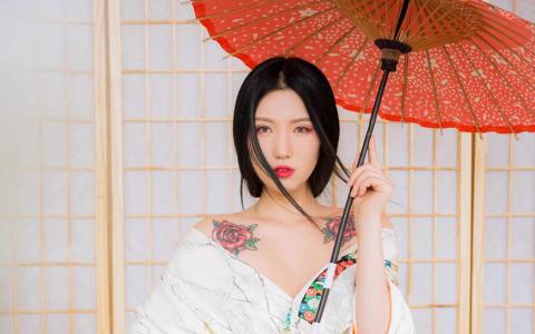 女孩子胸部精灵纹身图案_胸部纹身图案大全_纹身图吧第3张