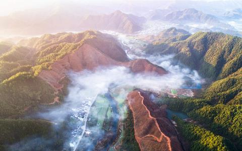 春天自然田园风景唯美图片高清电脑桌面壁纸第1张