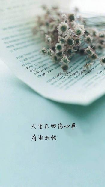 唯美文字控图片高清手机壁纸第2张