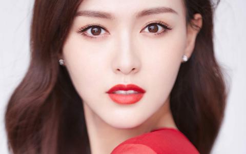 高清中国内地影视上海市女演员唐嫣美艳红妆性感写真图片第1张