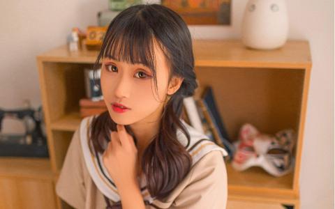 高清校花05后清纯甜美美女学生妹高清桌面壁纸第1张