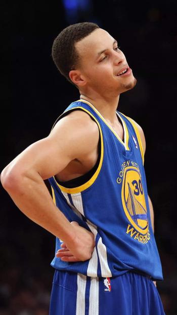NBA巨星库里创意手绘高清手机壁纸第3张