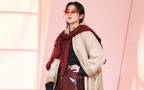 高清中国内地代黑龙江省哈尔滨新生女演员阚清子眼眸动人清新性感时尚大气艺术写真图片第5张