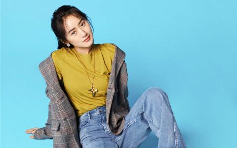 高清上海袁冰妍袁冰妍性感写真桌面壁纸第2张