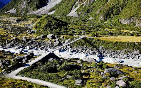 24节气霜降雪山风景桌面壁纸第4张