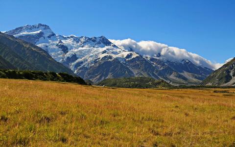 24节气霜降雪山风景桌面壁纸第6张