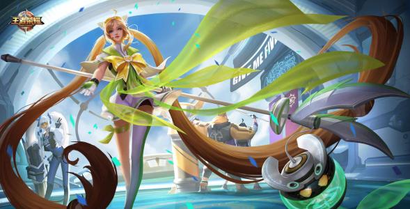 王者荣耀英雄孙尚香皮肤图片高清桌面壁纸第4张