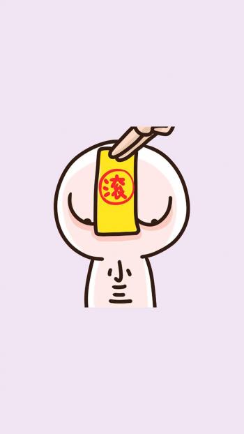 可爱萌系卡通人物手机壁纸第3张