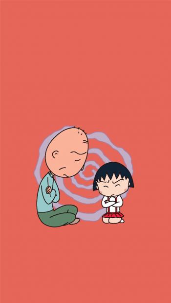 高清樱桃小丸子唯美高清手机壁纸第4张