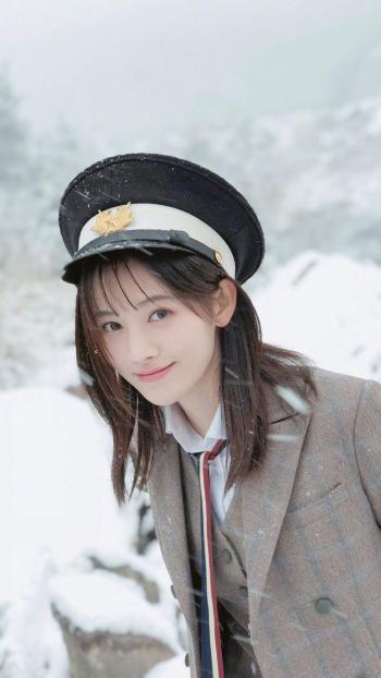 高清四川省遂宁美女鞠婧祎俏皮元气高清手机壁纸第0张