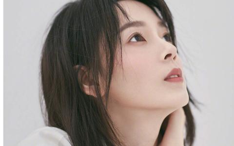 中国内地四川省攀枝花女演员陈瑶波浪刘海甜美养眼图片第1张