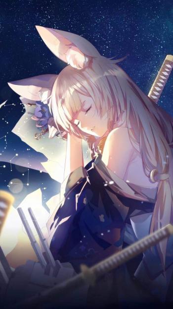 唯美动漫少女高清壁纸图片第2张