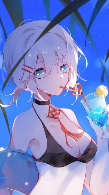 唯美动漫少女高清壁纸图片第3张