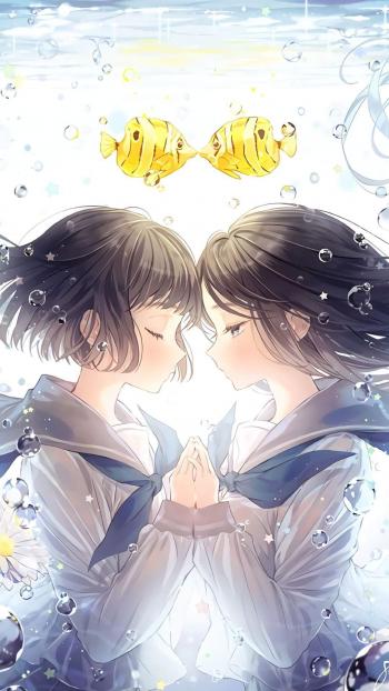 唯美动漫少女高清壁纸图片第6张