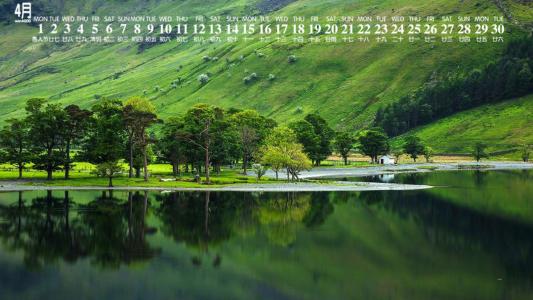 湖泊山水风景手机壁纸第6张