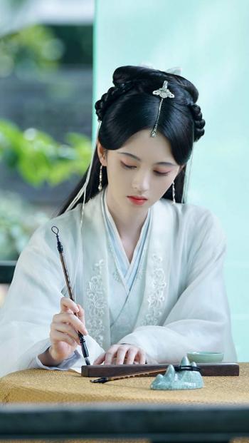 高清四川省遂宁美女鞠婧祎仙气生日写真高清手机壁纸第4张