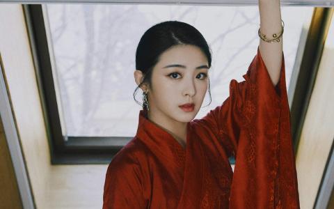 张含韵清新恬静居家写真图片第2张