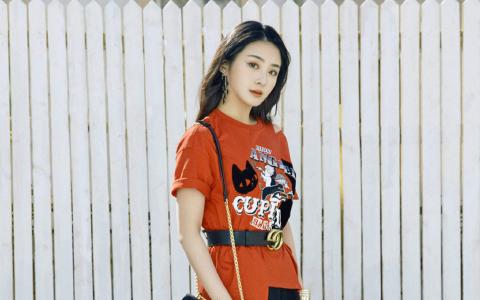 张含韵清新恬静居家写真图片第3张