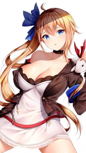 性感动人二次元美女手机壁纸第0张