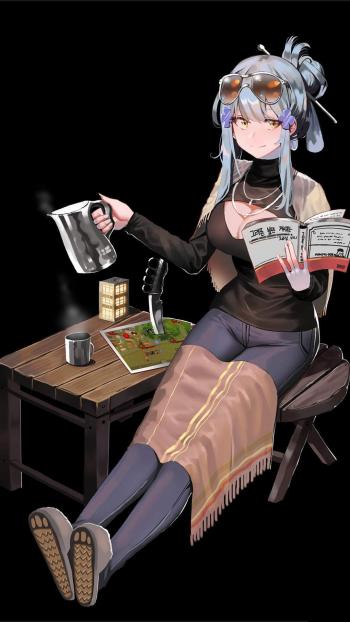 性感动人二次元美女手机壁纸第2张