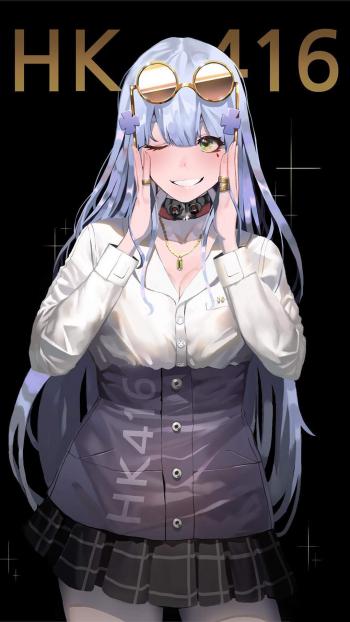 性感动人二次元美女手机壁纸第6张