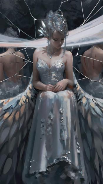 二次元动漫人物手绘插画手机壁纸第0张