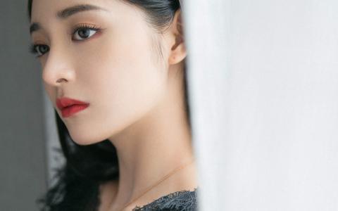 高清上海奉贤美女周洁琼甜美浪漫写真桌面壁纸第3张
