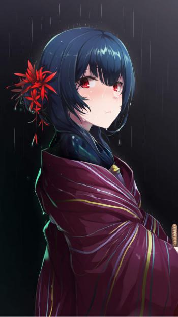 清新动漫美女手机壁纸第2张