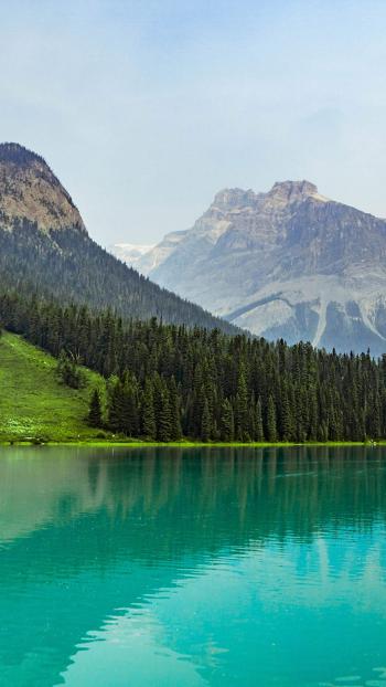 湖泊山水风景手机壁纸第2张