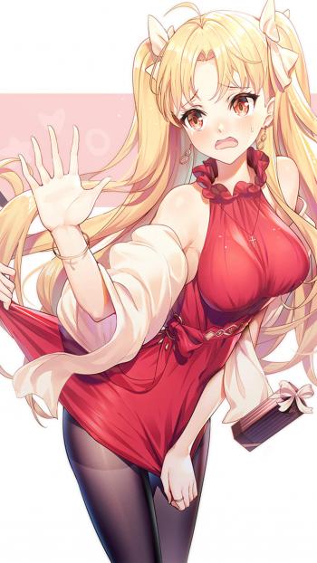清新甜美动漫美女手机壁纸第3张