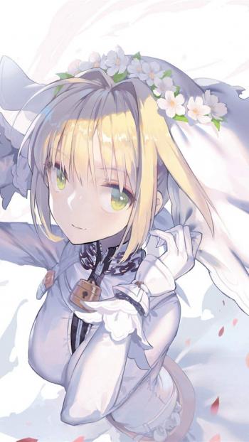 性感动人二次元美女手机壁纸第3张