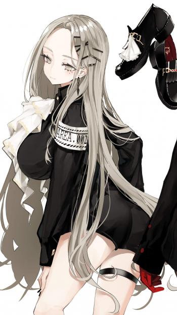 养眼动漫美女手机壁纸图片第2张