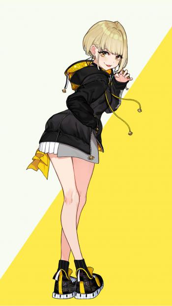 养眼动漫美女手机壁纸图片第4张
