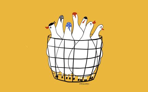 趣味插画卡通桌面壁纸图片第1张