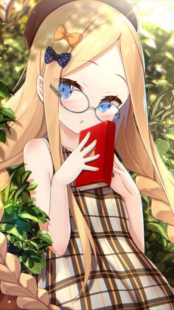 可爱动漫美女手机壁纸第1张