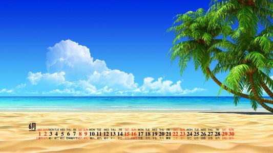 蔚蓝色大海美景高清手机壁纸第3张