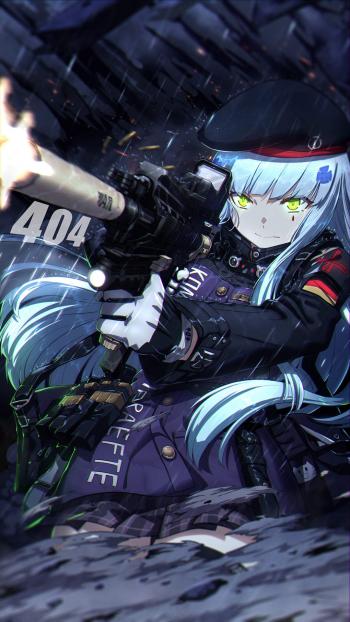 俏皮可爱动漫美女手机壁纸第2张