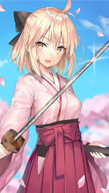 动漫二次元美女手机壁纸第4张