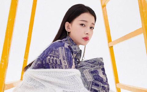 林省通化市集安女明星孙怡清新甜美写真桌面壁纸第4张