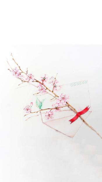 小清新水彩手绘手机壁纸第3张