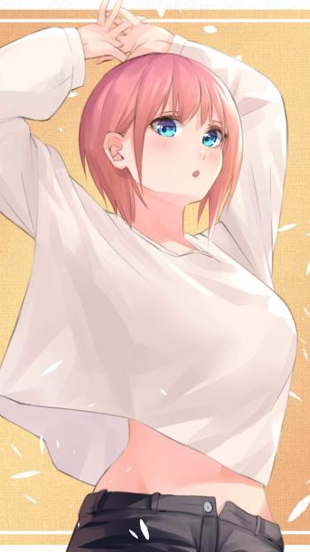 动漫原画美女手机壁纸图片第4张