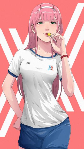 暗黑动漫美女手机壁纸第4张