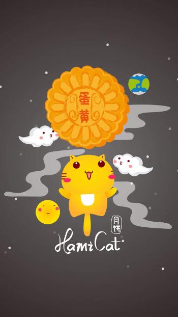中秋节月饼甜美美食精选高清平板壁纸图片大全第4张