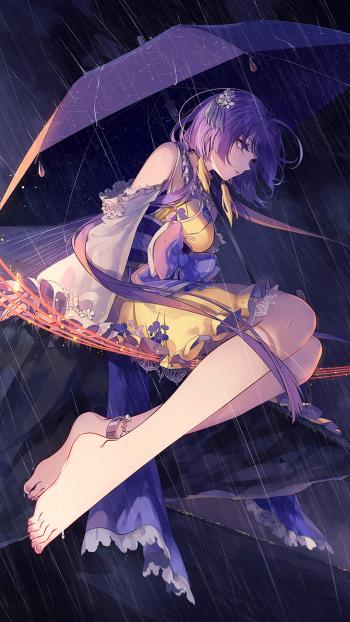 性感动漫美女手机壁纸第5张