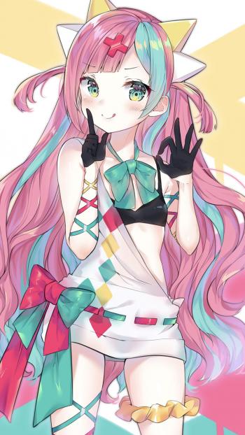 性感动漫美女手机壁纸第1张