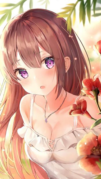 性感动漫美女手机壁纸第3张