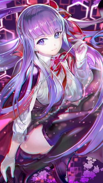 性感动漫美女手机壁纸第2张